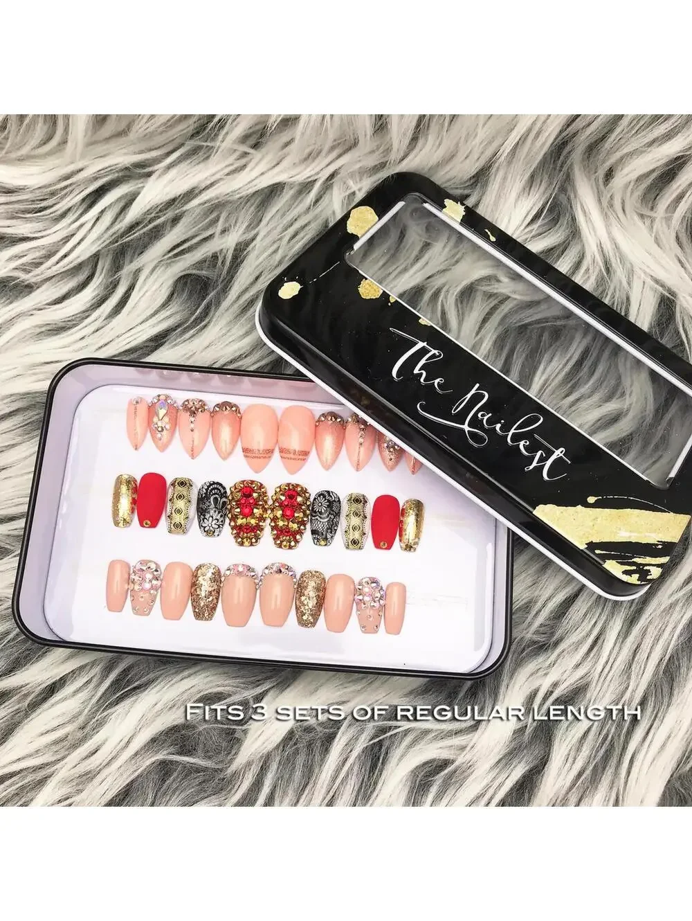 The Nailest Reusable Nail Tip Storage Case